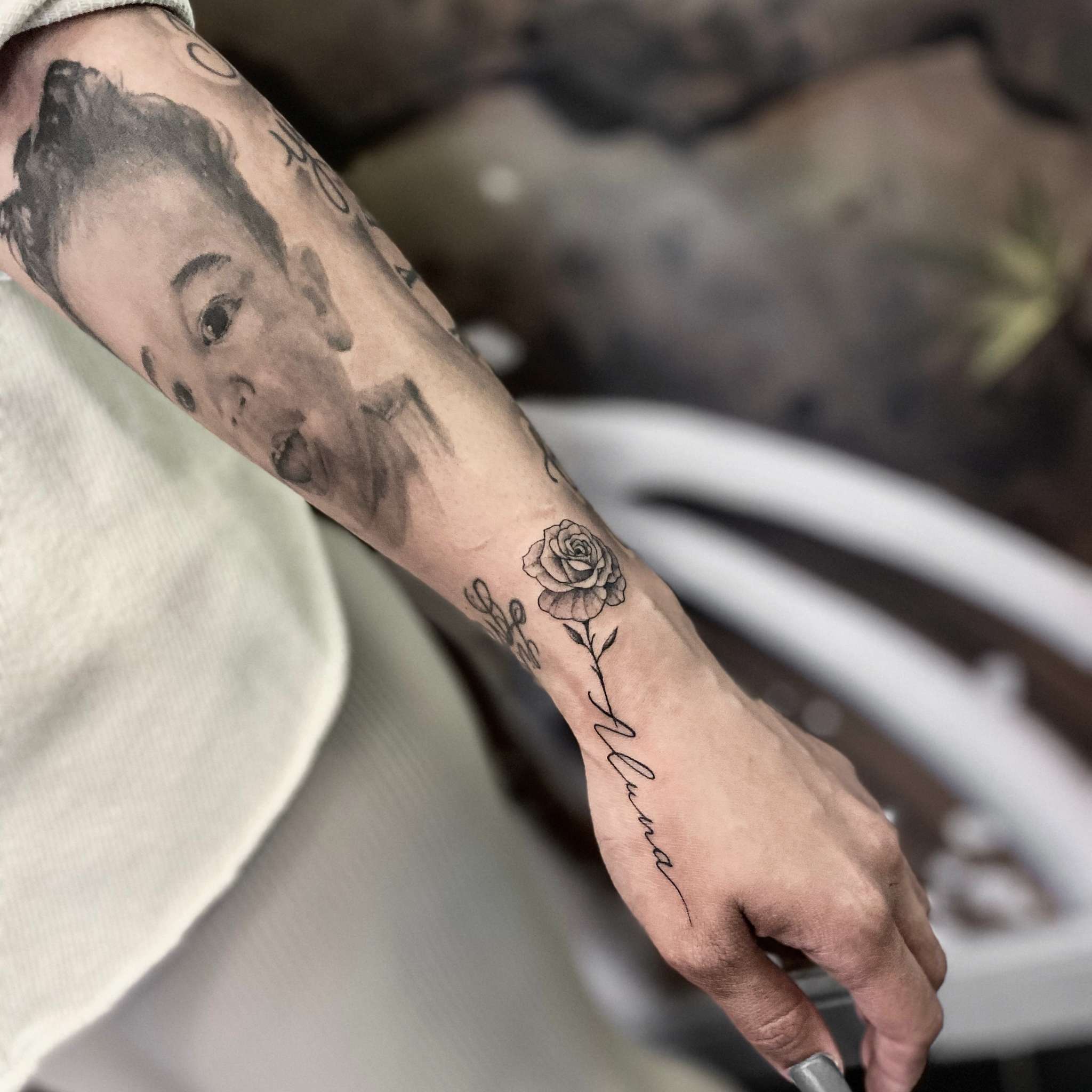 Tattoo work